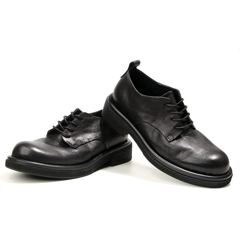British-style Vintage Leather Shoes For Men - Image 6