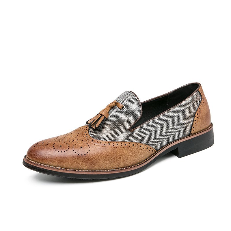 Casual British Versatile Leather Shoes For Men - Image 6