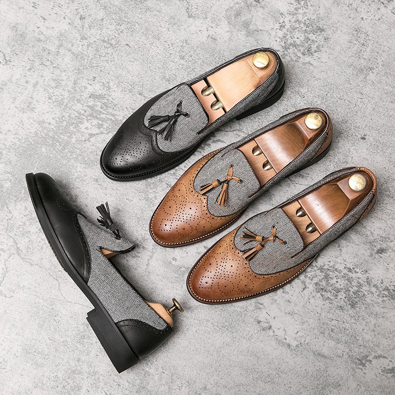 Casual British Versatile Leather Shoes For Men - Image 2