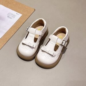 Girls' Leather Shoes, Performance Shoes, Black Dance Shoes, Princess Shoes, Middle-aged Girls' Shoes