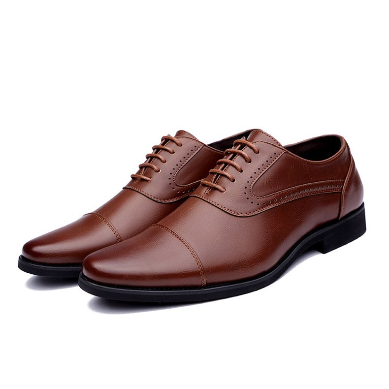 Simple Fashion Trend Casual Leather Shoes For Men - Image 7